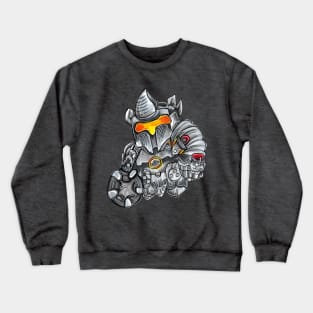 reinhardt overwatch chibi Crewneck Sweatshirt